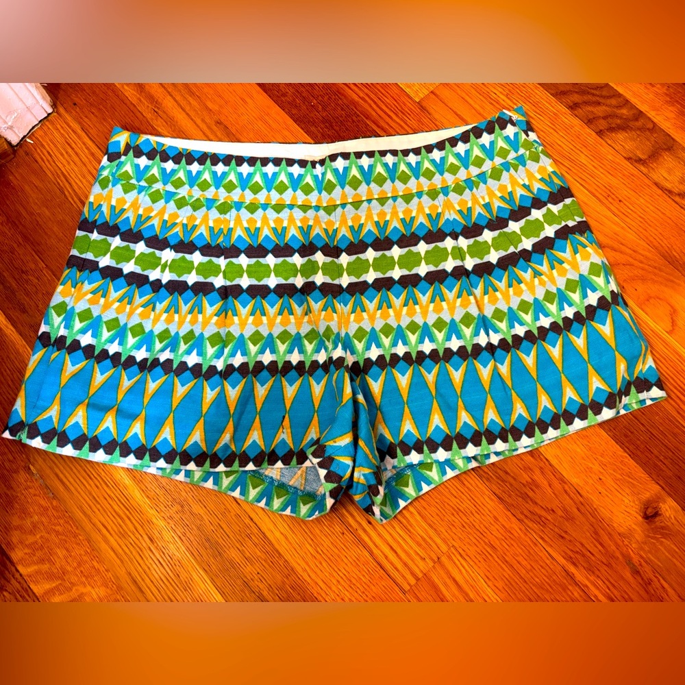 Fun Print JCrew Factory Shorts